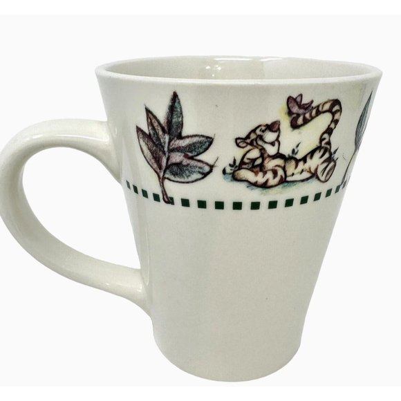 Disney Winnie The Pooh Coffee Mug Stoneware Pooh Tigger Piglet Honey Bee 12 oz - Picture 5 of 13